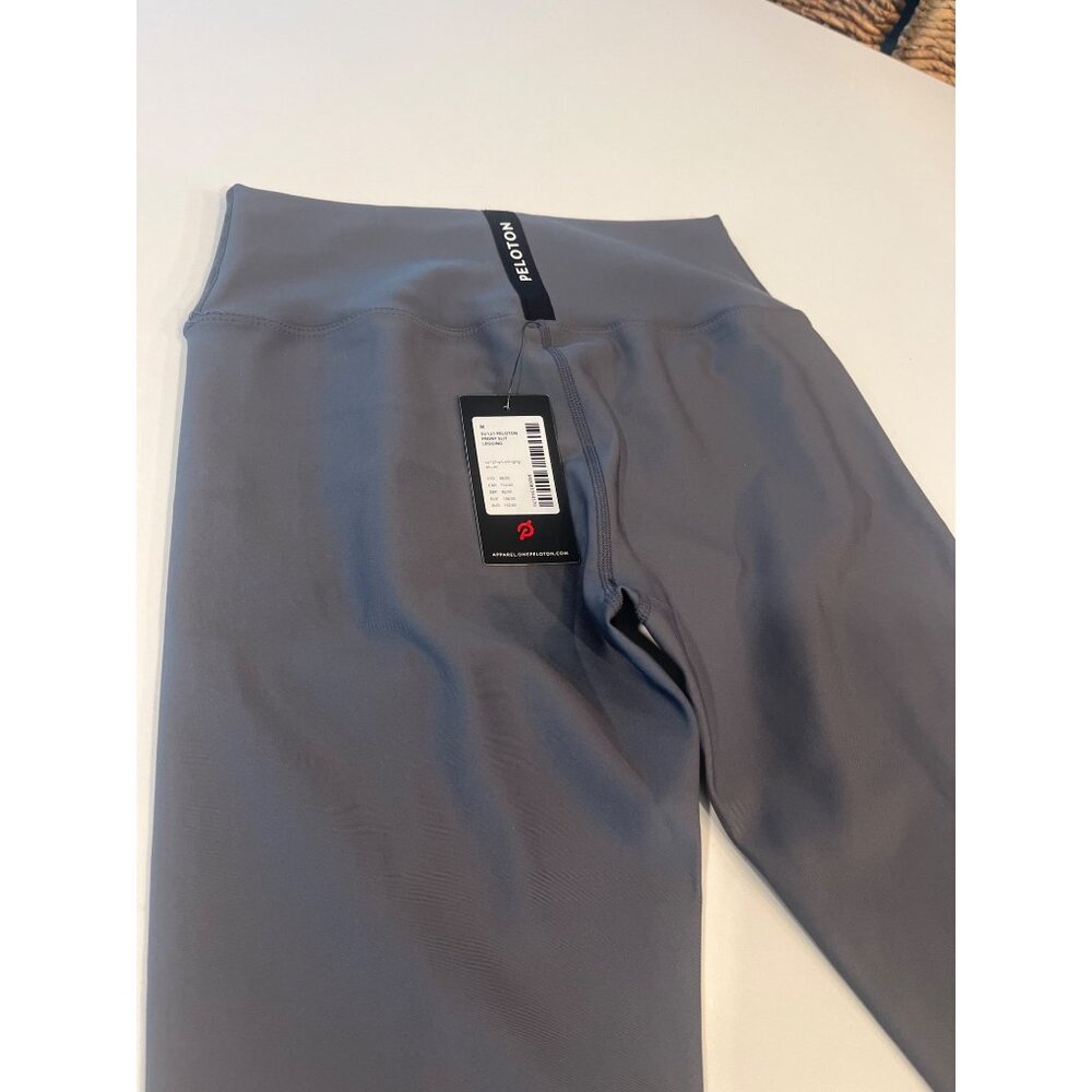 Peloton Womens Grey High-Waisted Leggings